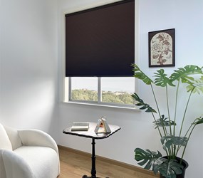 American Blinds: No Drill Room Darkening Cellular Shades